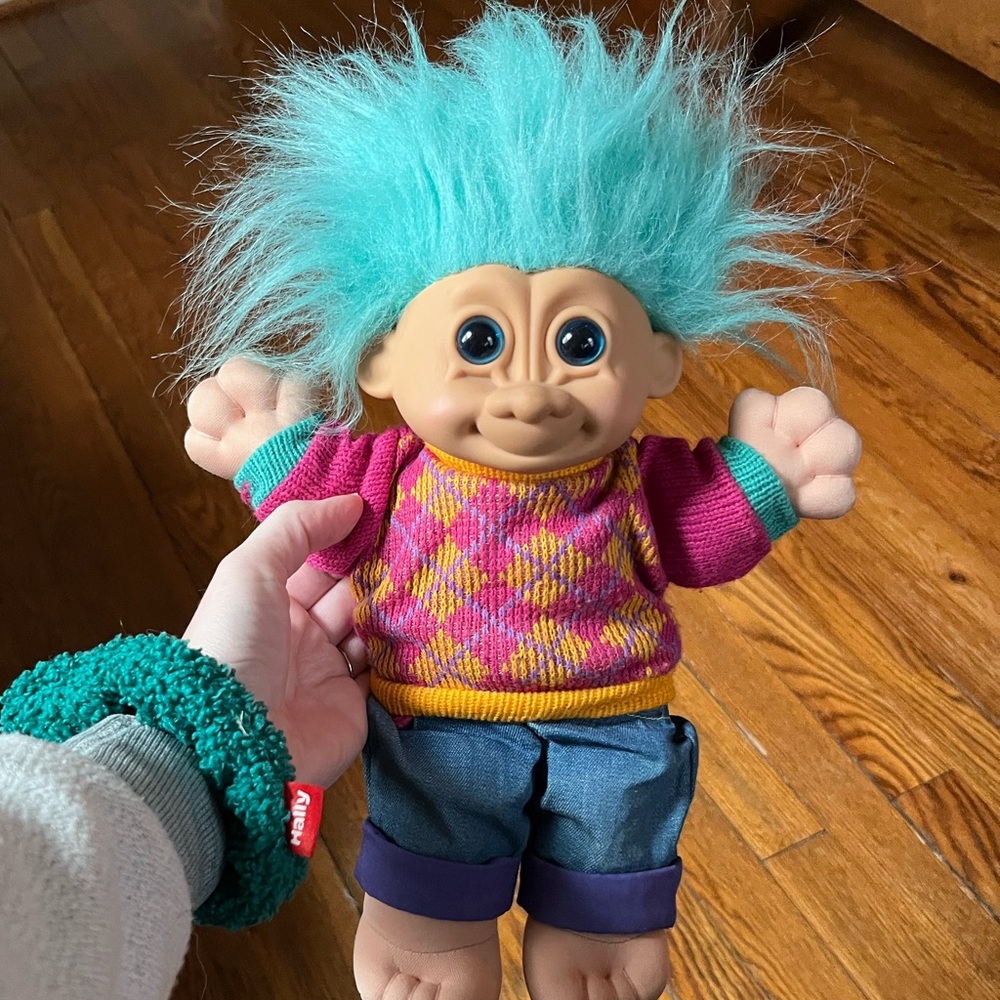 Vintage Russ Troll doll
